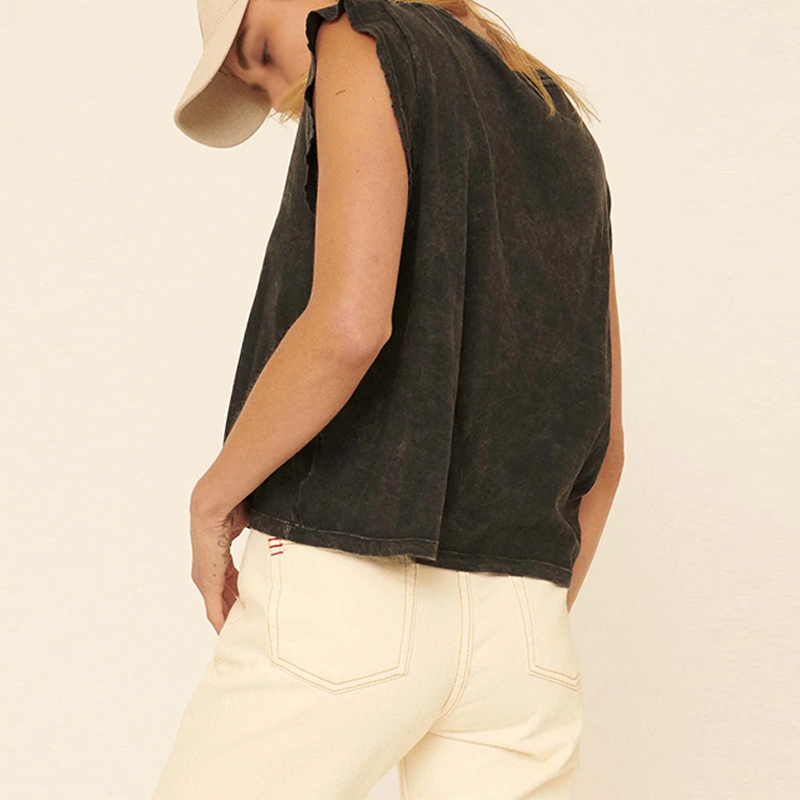 womens sleeveless t shirt